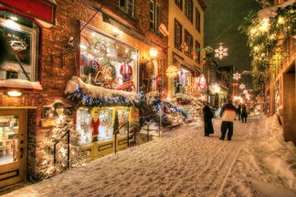 Old Quebec City District Alley