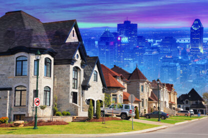 Urban Sprawl Photo Montage