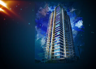 Highrise Condos Art Background - Creative Stock Images and Animations for all your Needs at Budget Price.