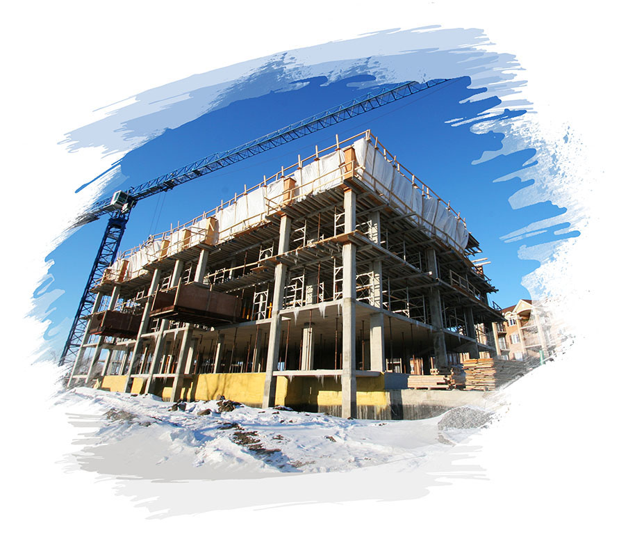 Large Construction Site on White - Creative Stock Images and Animations for all your Needs at Budget Price.