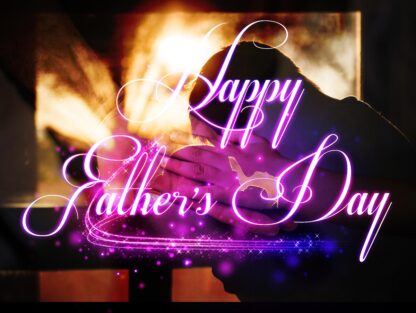 Happy Father's Day Purple - Creative Stock Images and Animations for all your Needs at Budget Price.