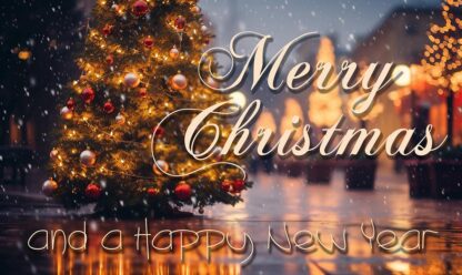Merry Christmas and a Happy New Year